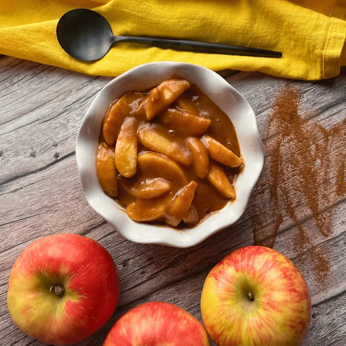 Slow Cooker Caramel Apple Pie Filling