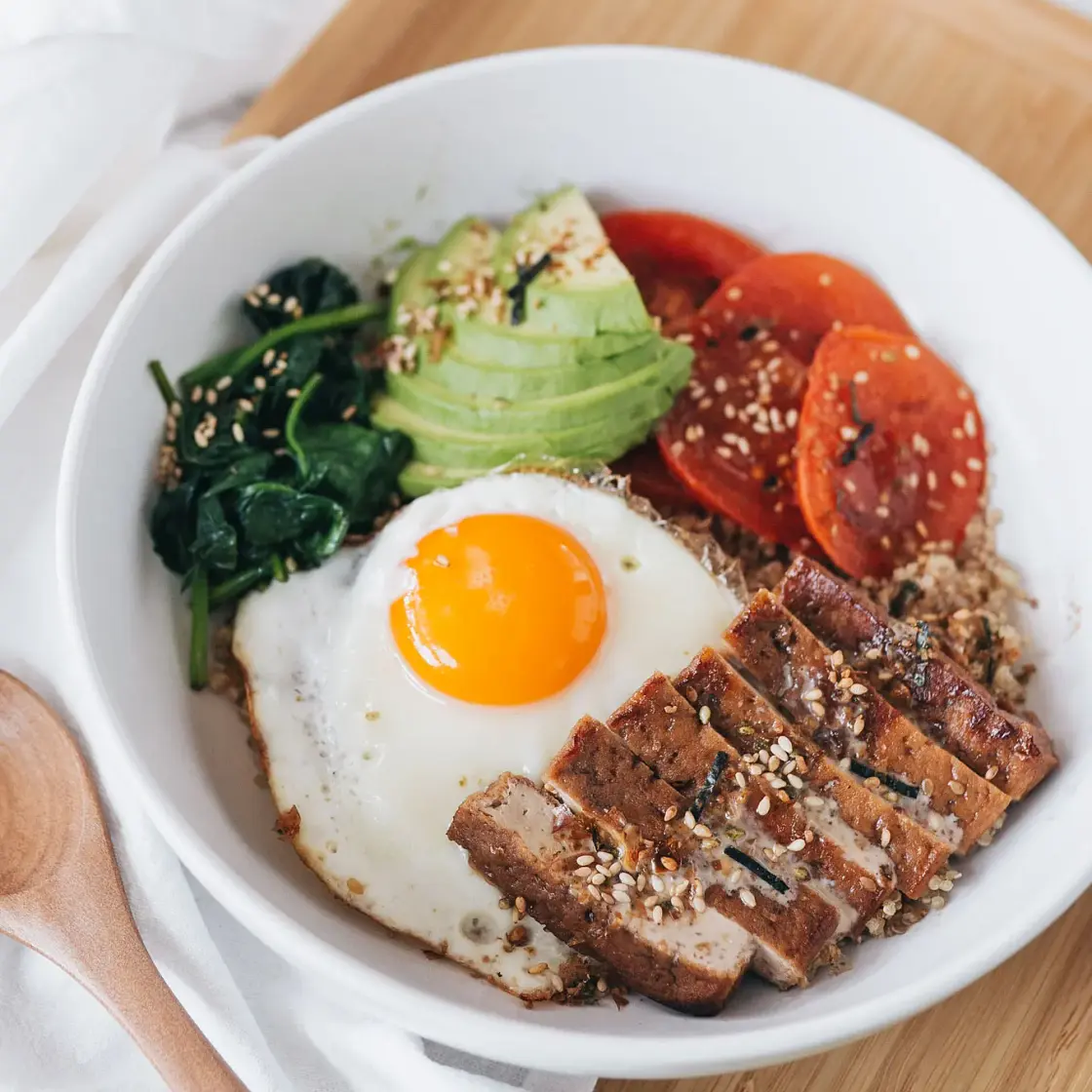 Savory Quinoa Breakfast Bowl