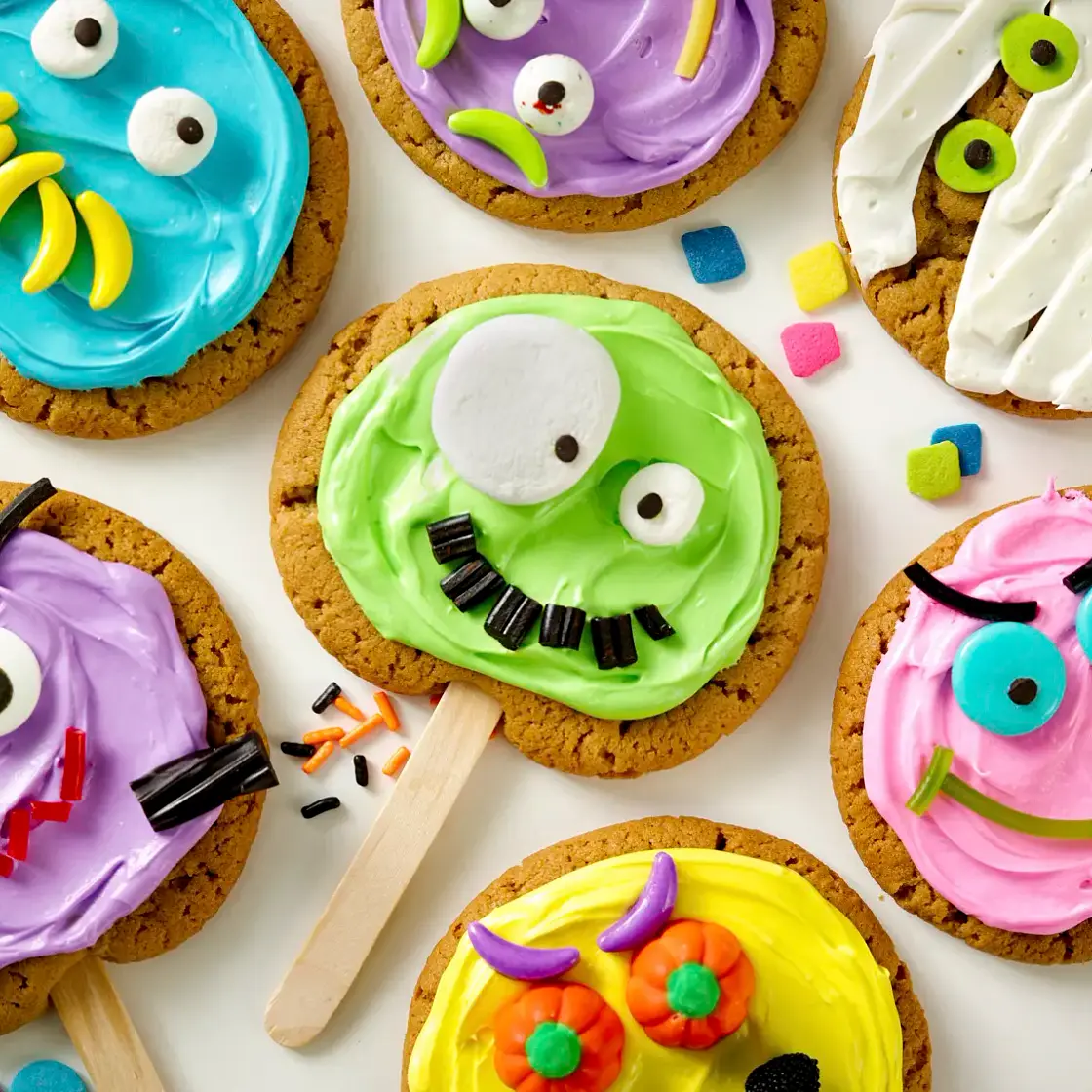 Monster Cookie Pops