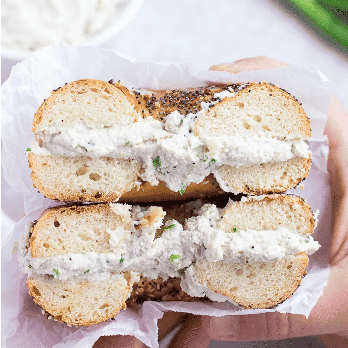 5 Minute Vegan Cream Cheese