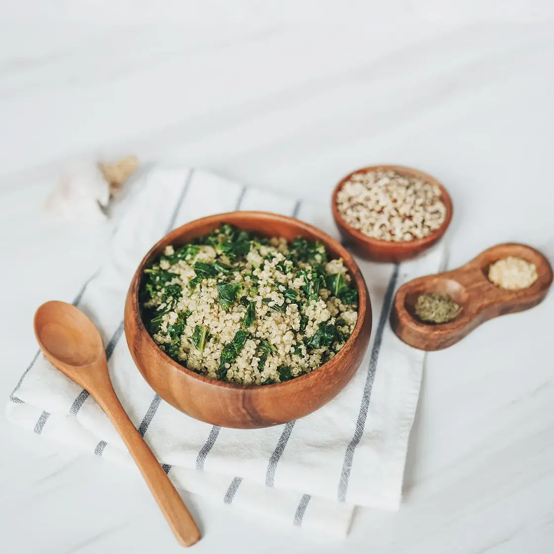 Kale Quinoa Pilaf