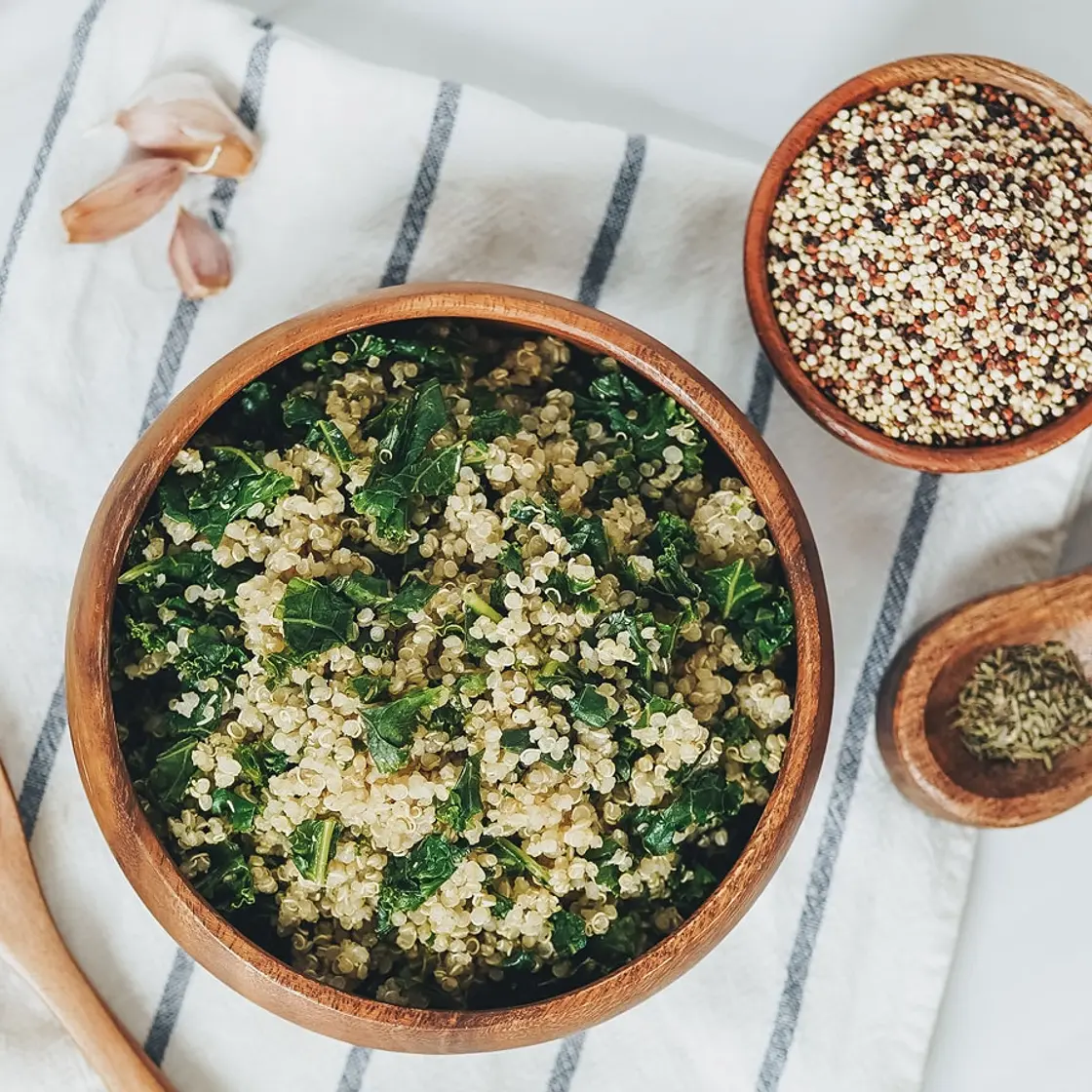Kale Quinoa Pilaf