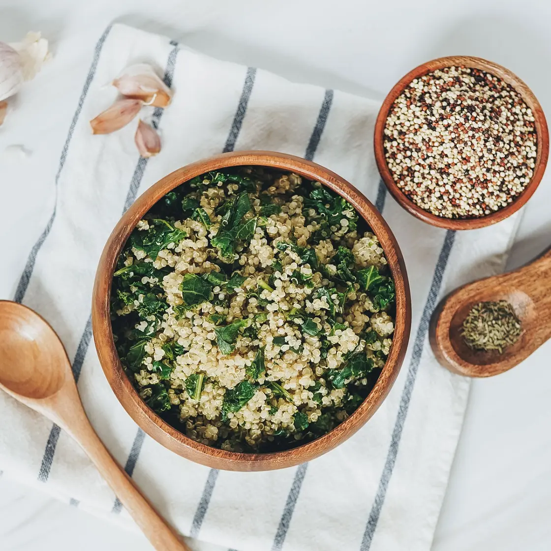 Kale Quinoa Pilaf