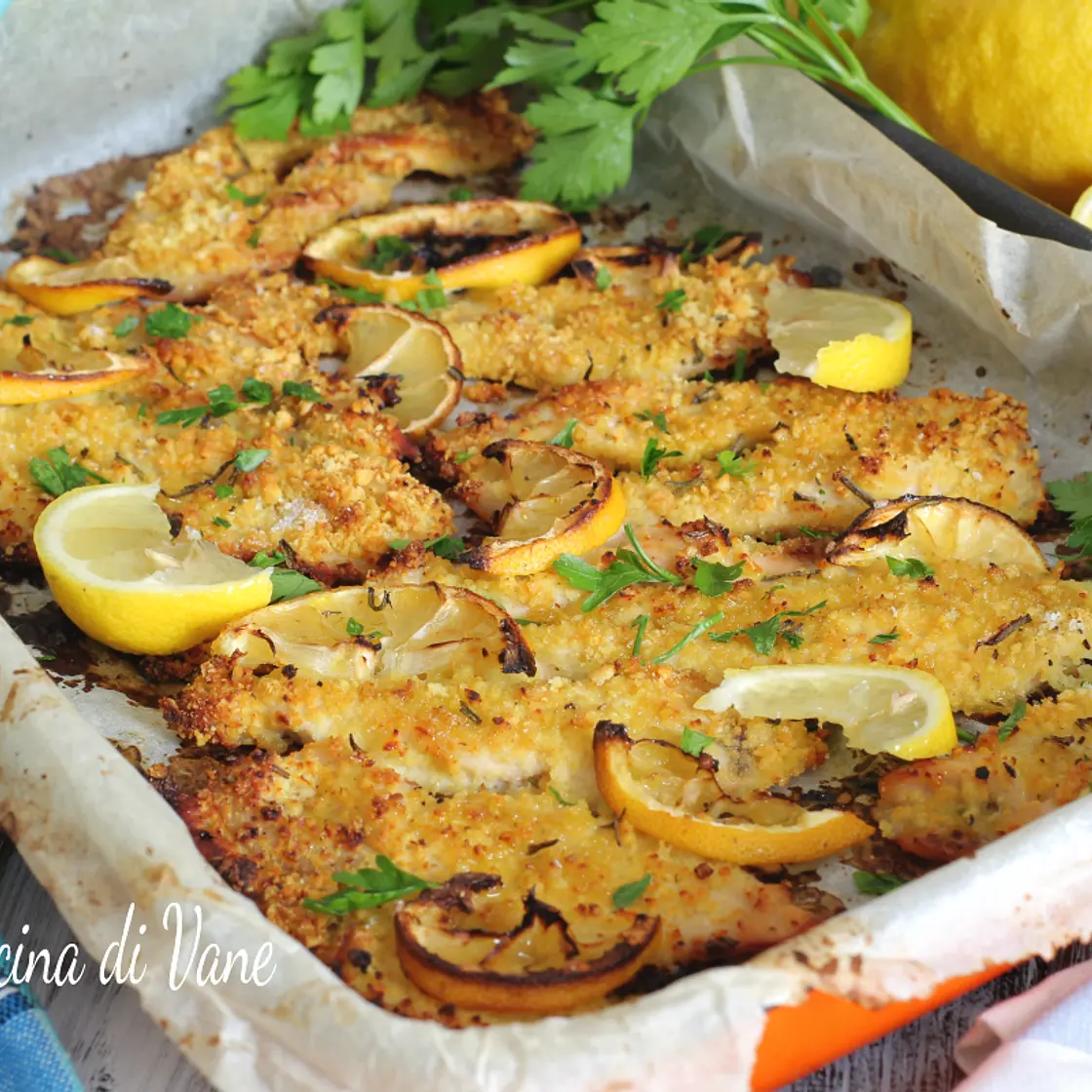 POLLO CROCCANTE AL LIMONE