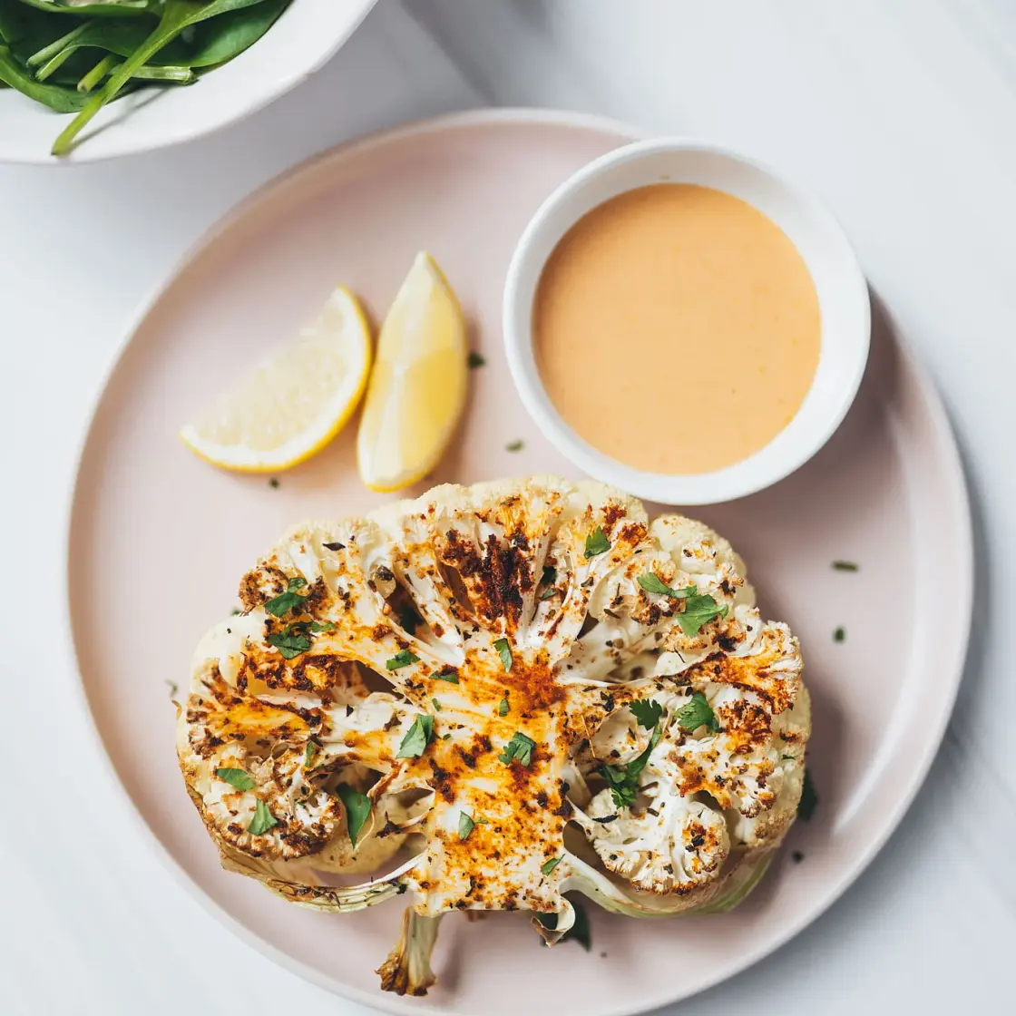 Chipotle Cauliflower Steak