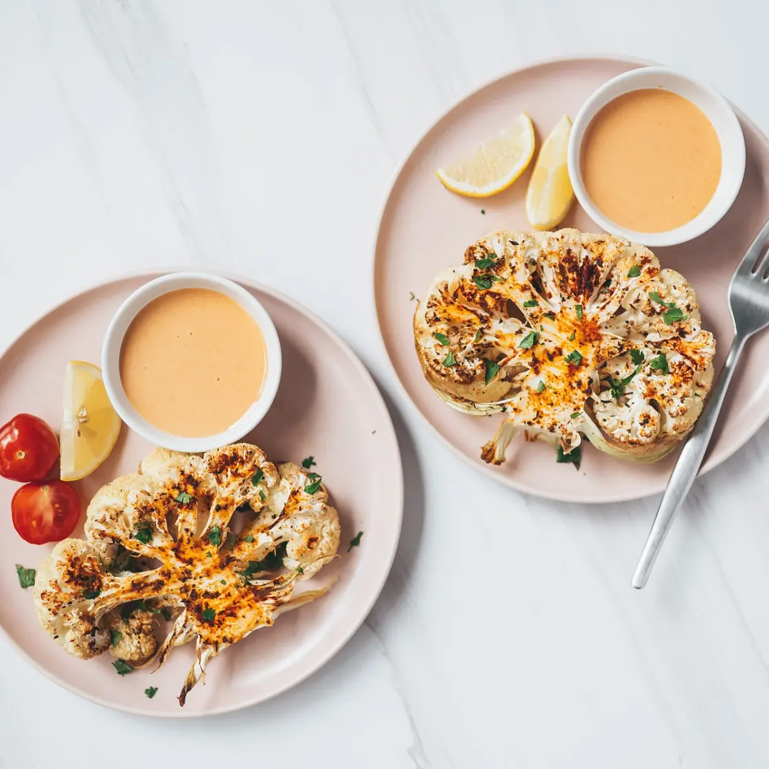 Chipotle Cauliflower Steak