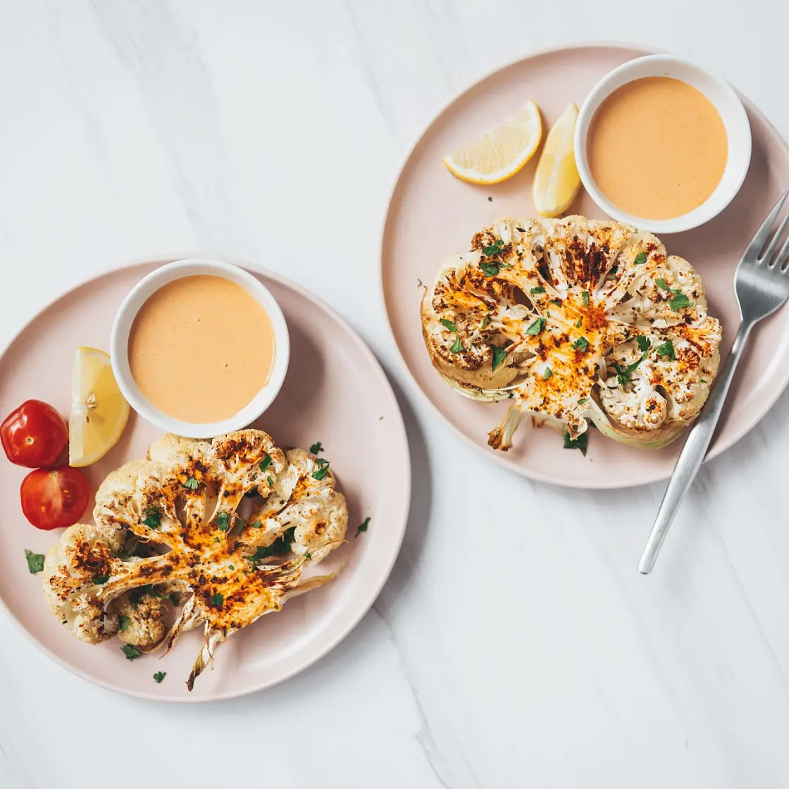 Chipotle Cauliflower Steak