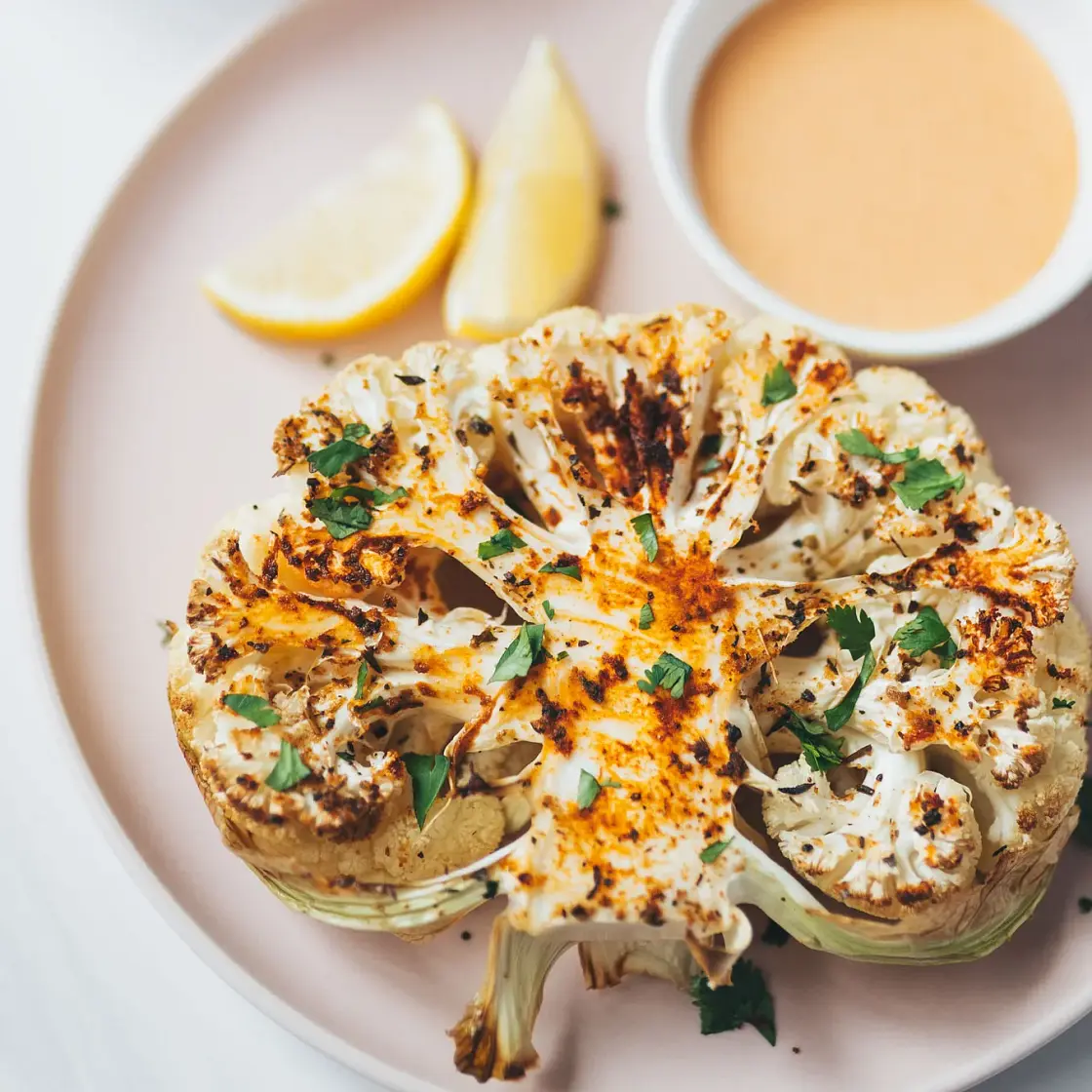 Chipotle Cauliflower Steak