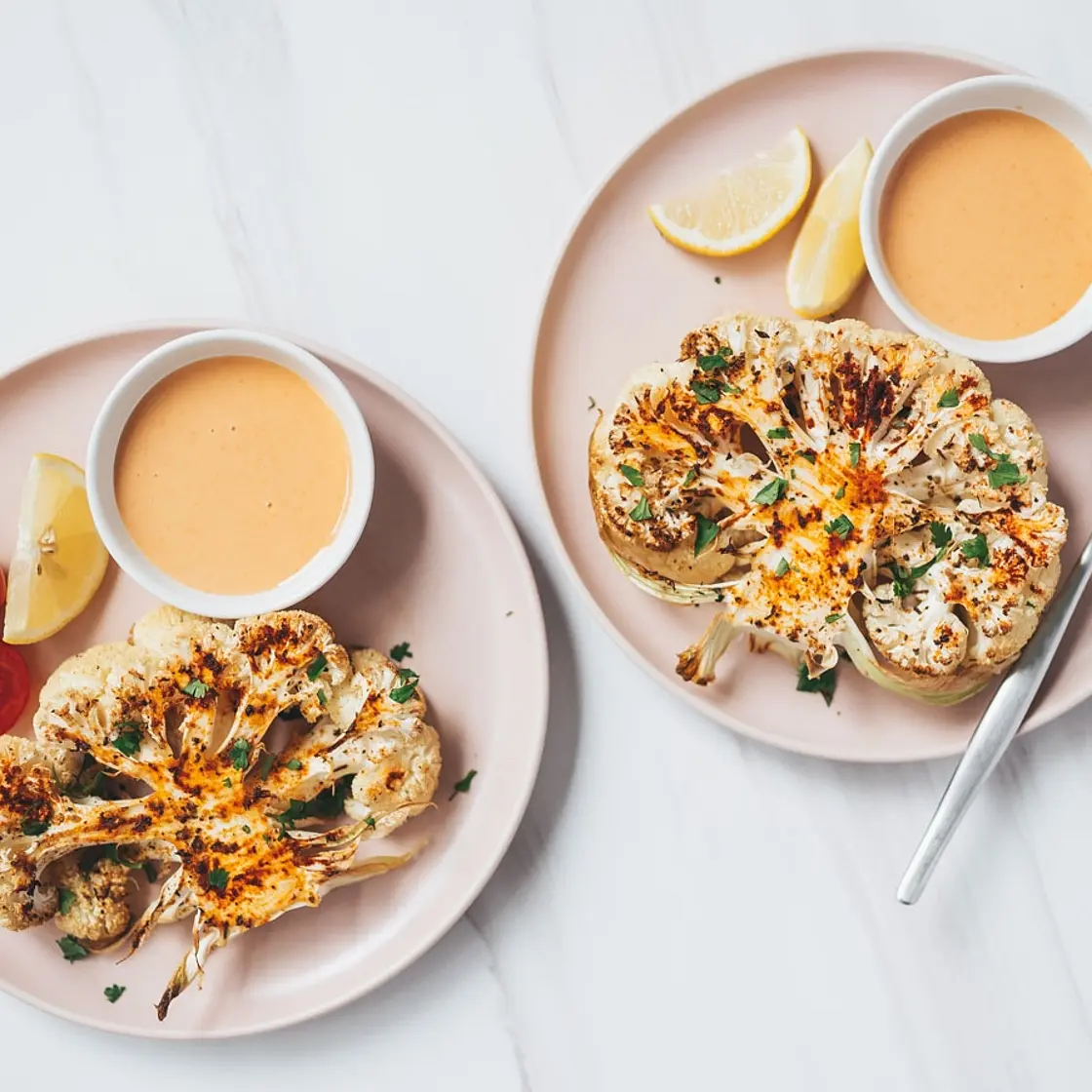 Chipotle Cauliflower Steak