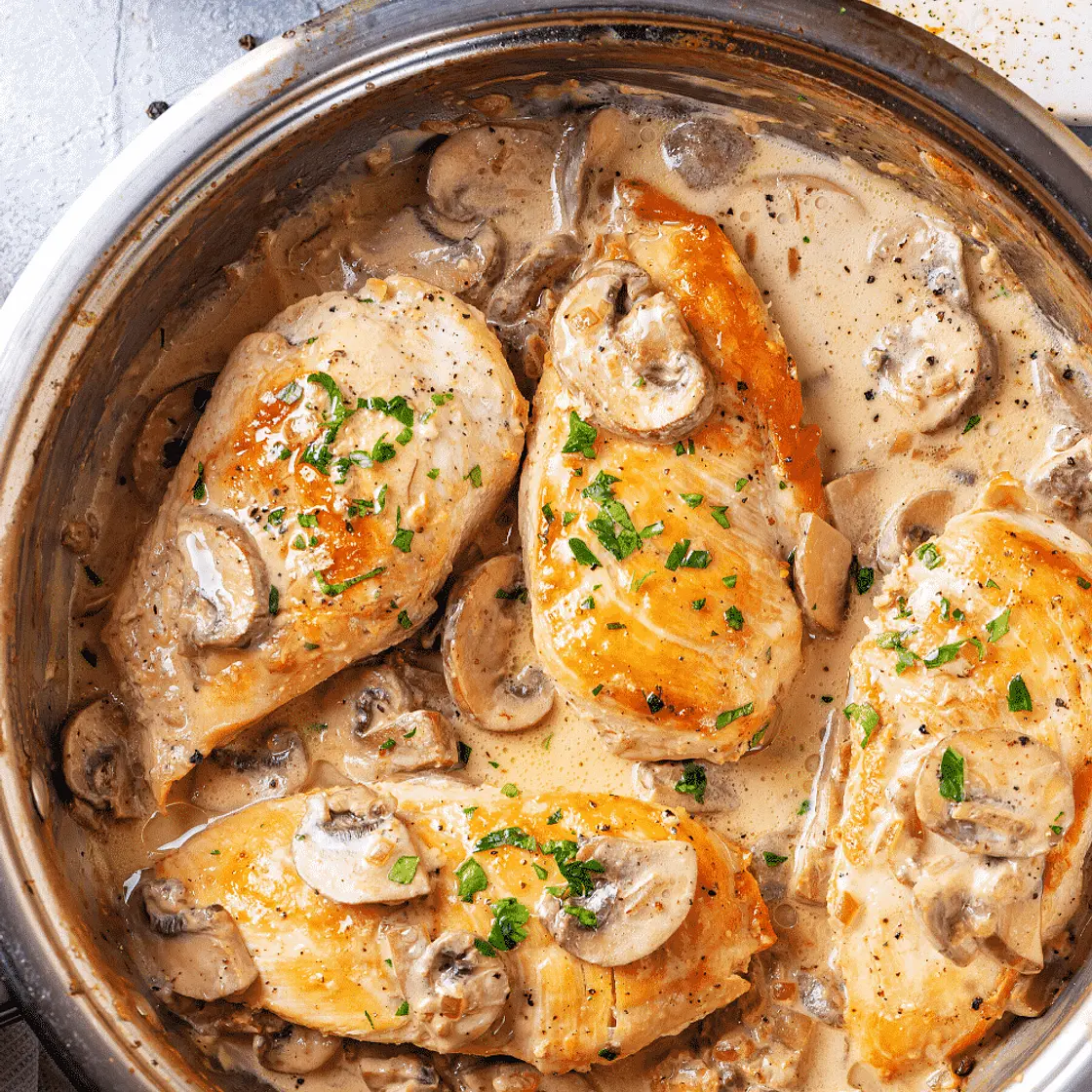 Keto Chicken Marsala | The Best Easy Low Carb Keto Dinner Recipes