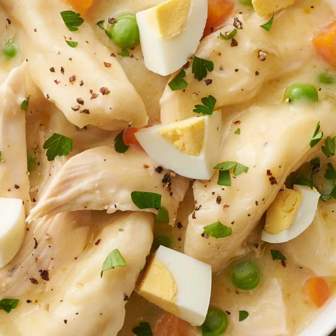 Slow-Cooker Chicken and Dumplings