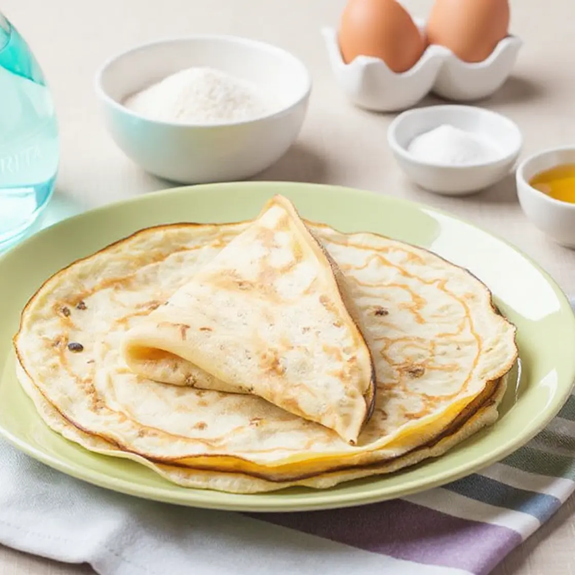 Crêpes sans lait