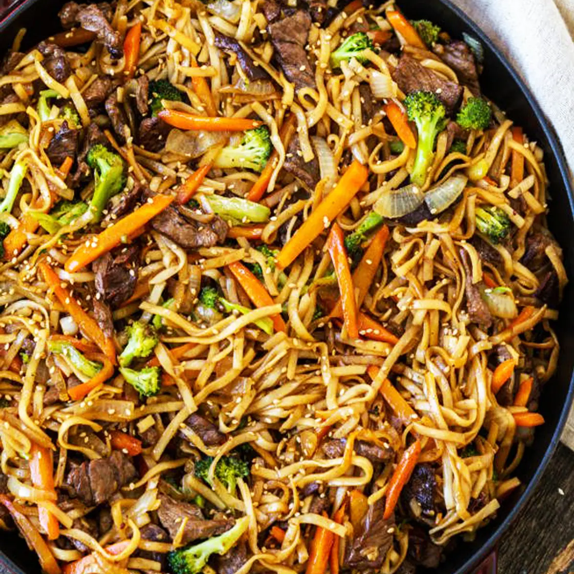 Vegan Sticky Sesame Chickpea