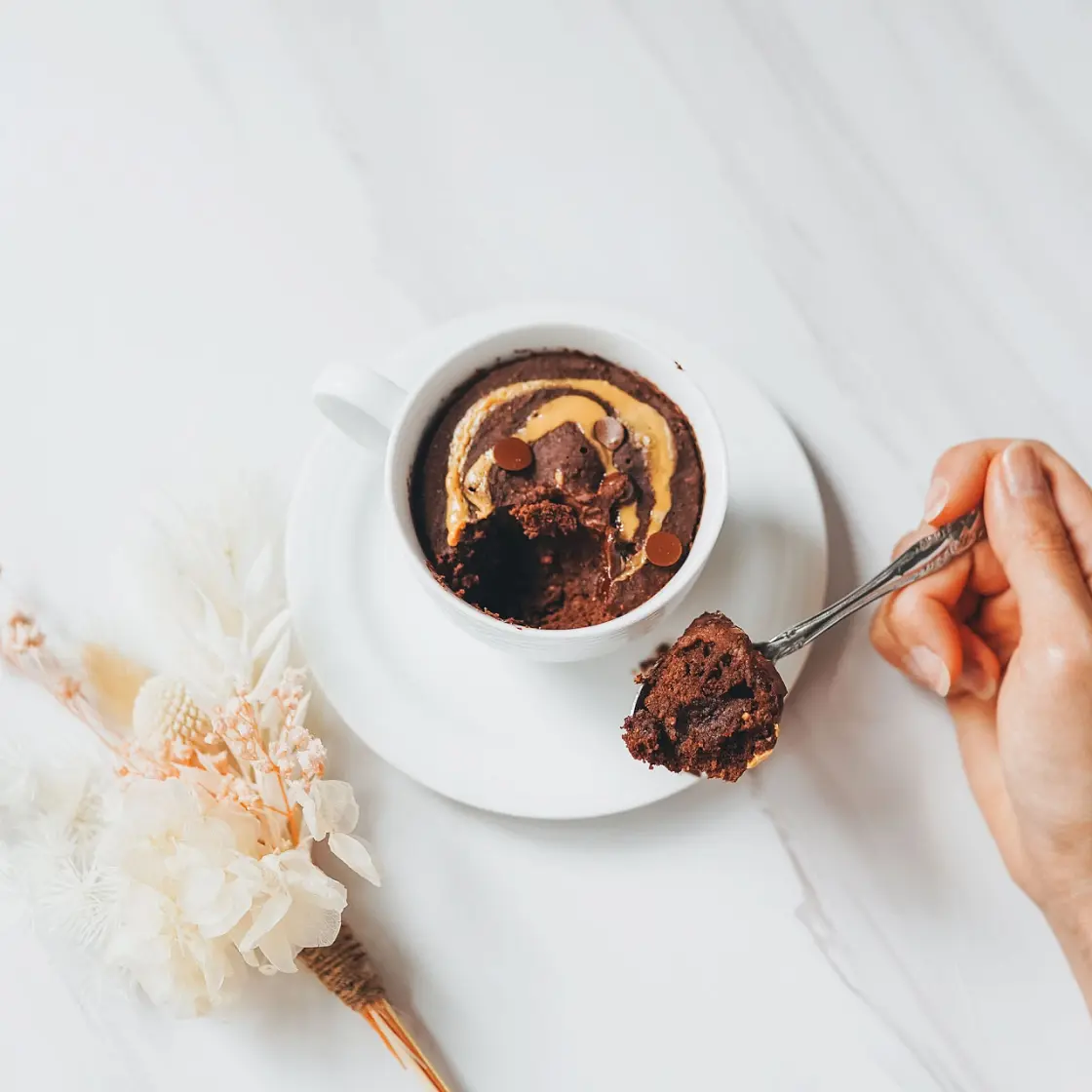 Vegan Chocolate Mug Cake