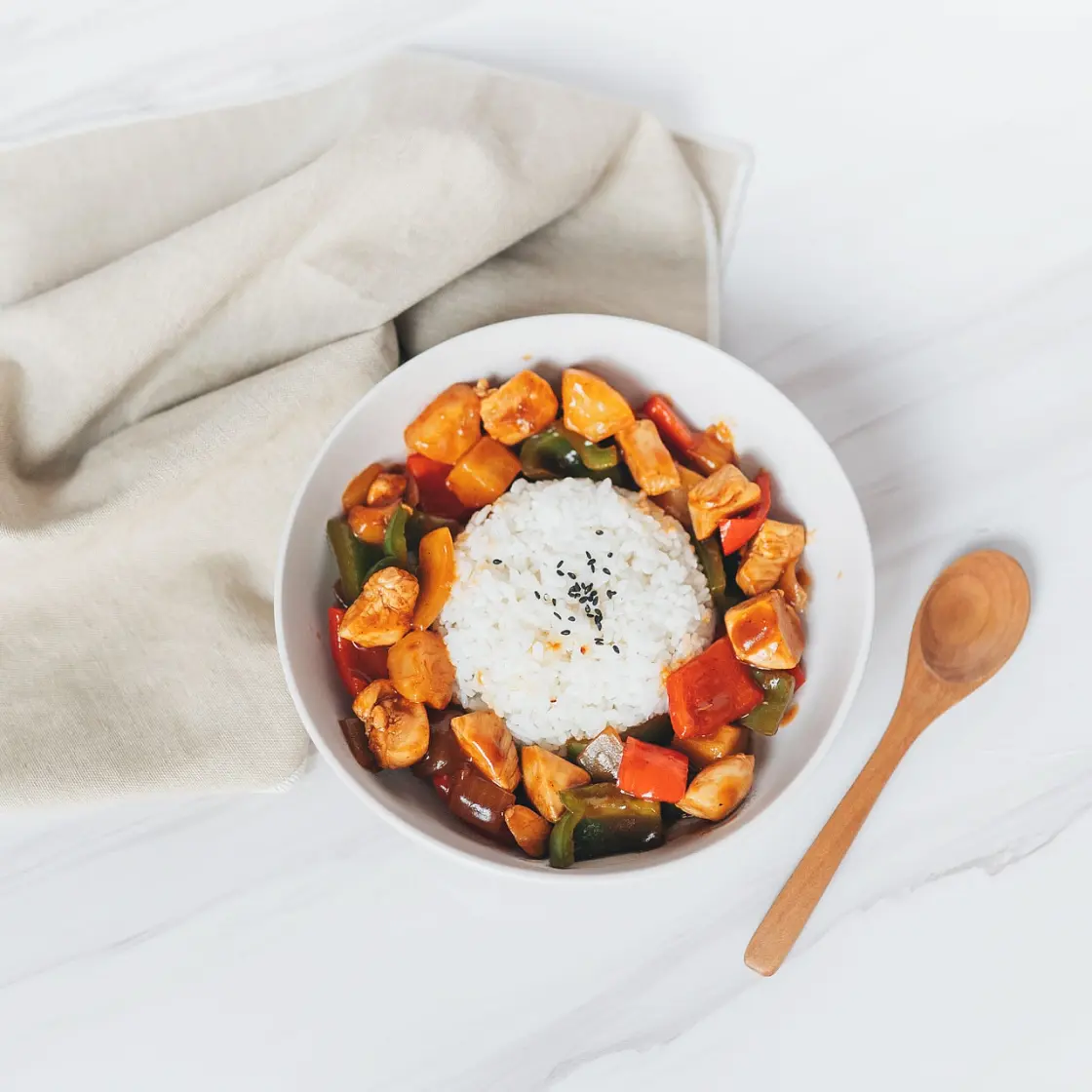 Healthy Sweet and Sour Chicken