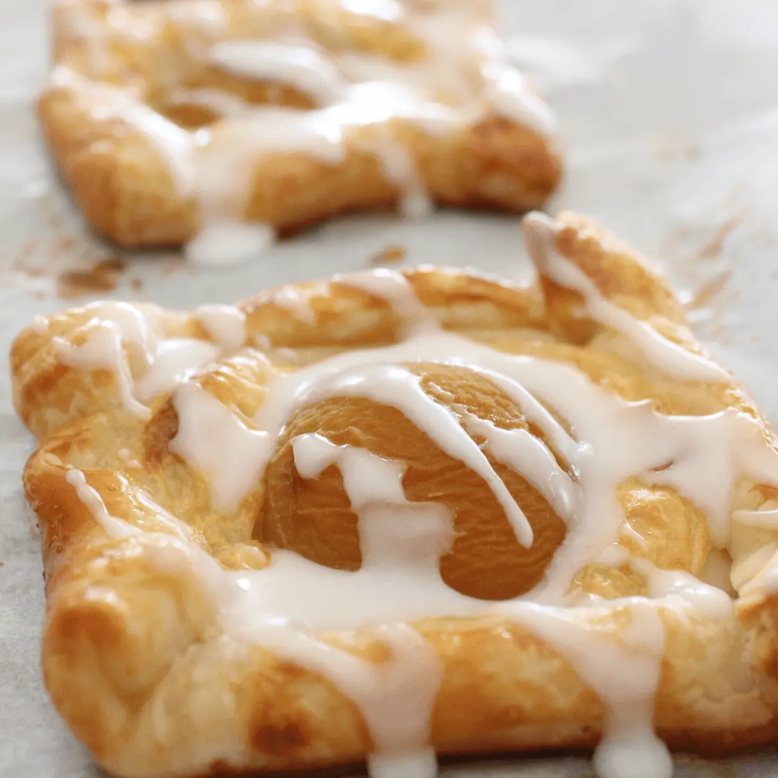 Apricot Custard Danish Pastries