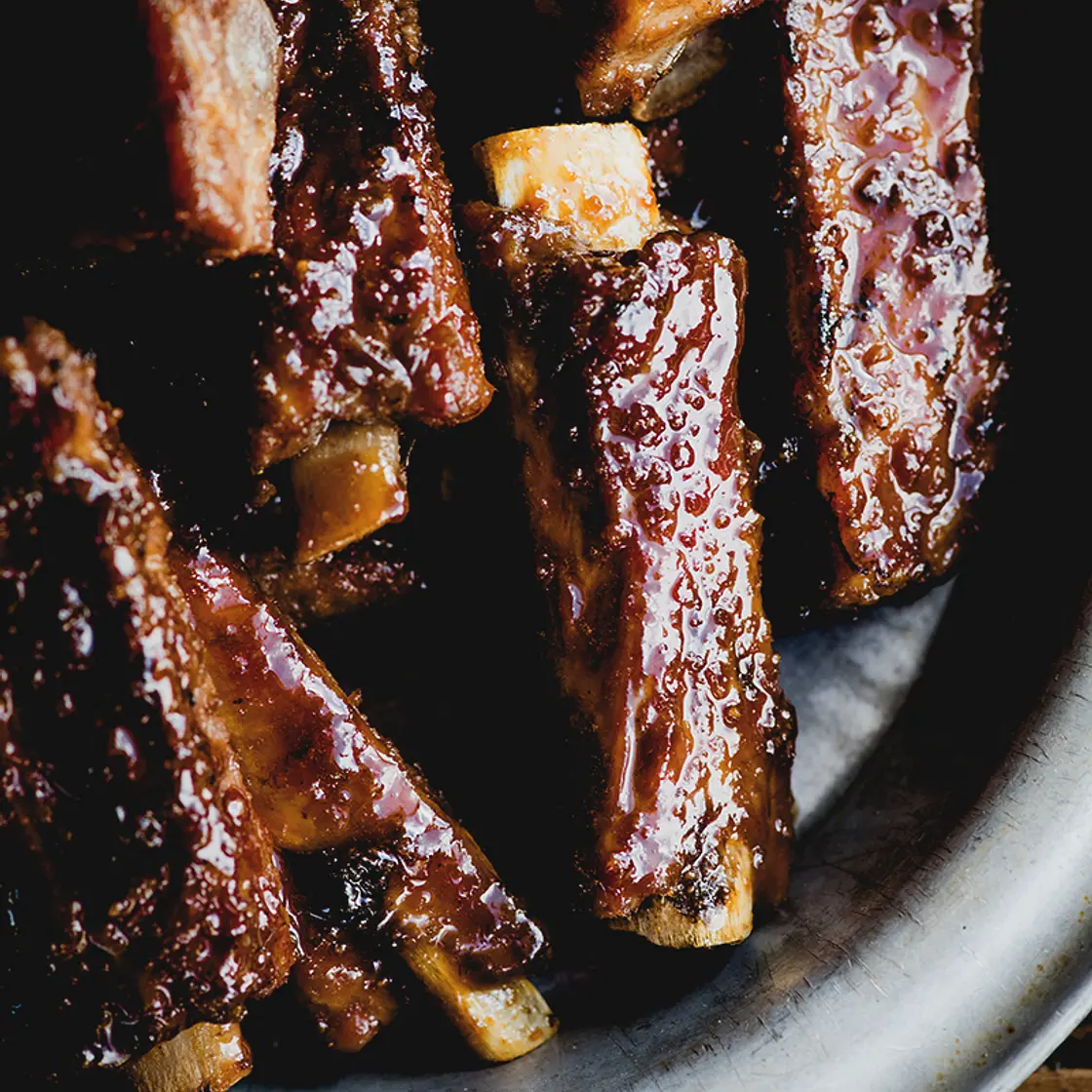 Sticky Honey Garlic Instant Pot Ribs