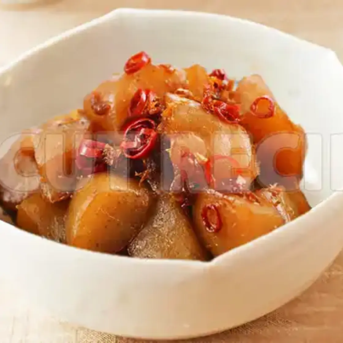 Konnyaku Amakarani Recipe ( Sweet and Spicy Konnyaku こんにゃく甘辛煮 )