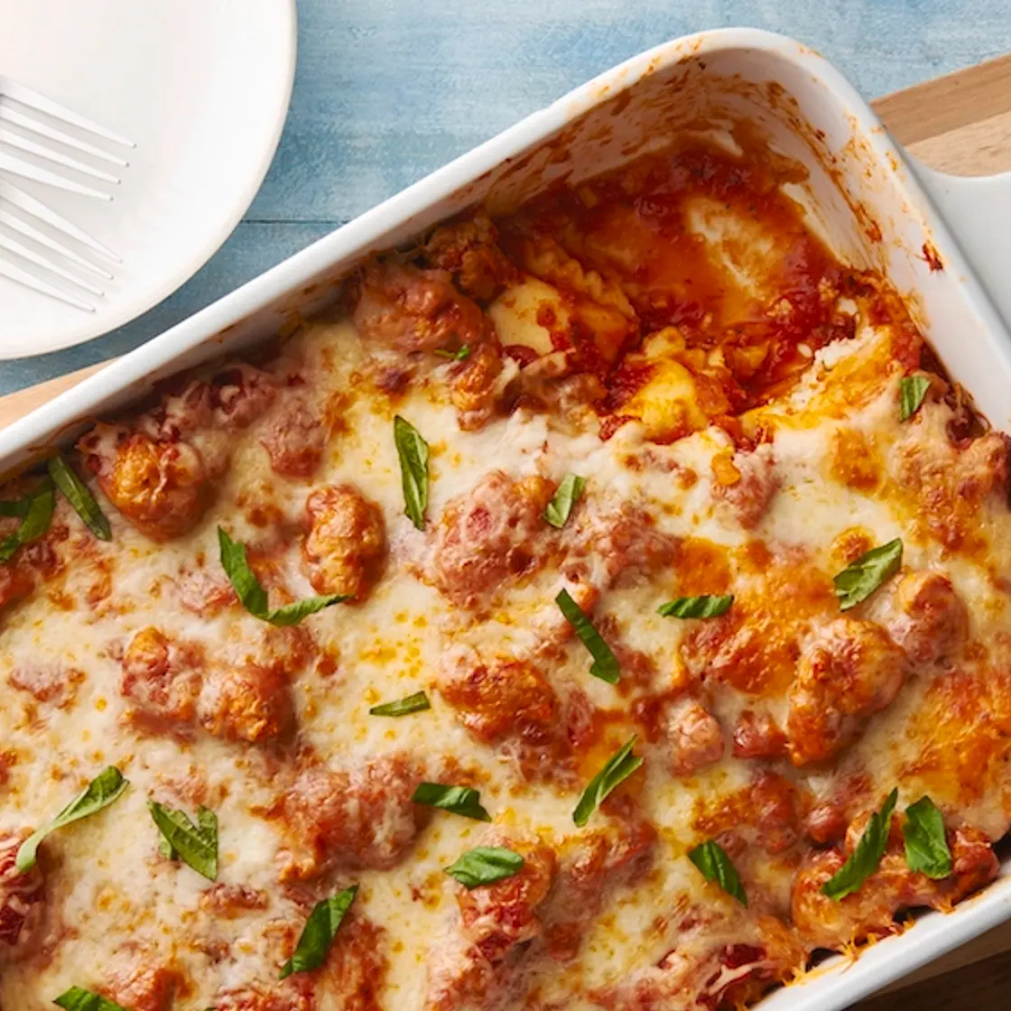Italian Sausage and Ravioli Casserole
