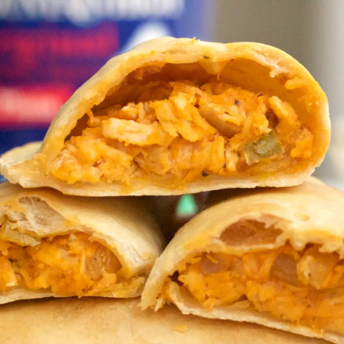 Baked Chicken and Cheese Empanadas