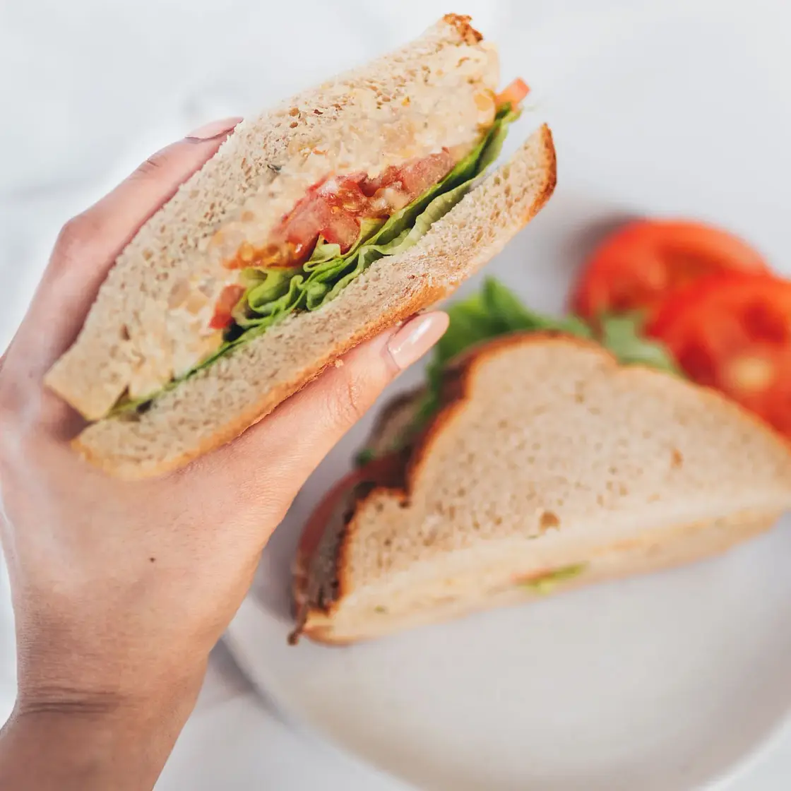 Chickpea Salad Sandwich