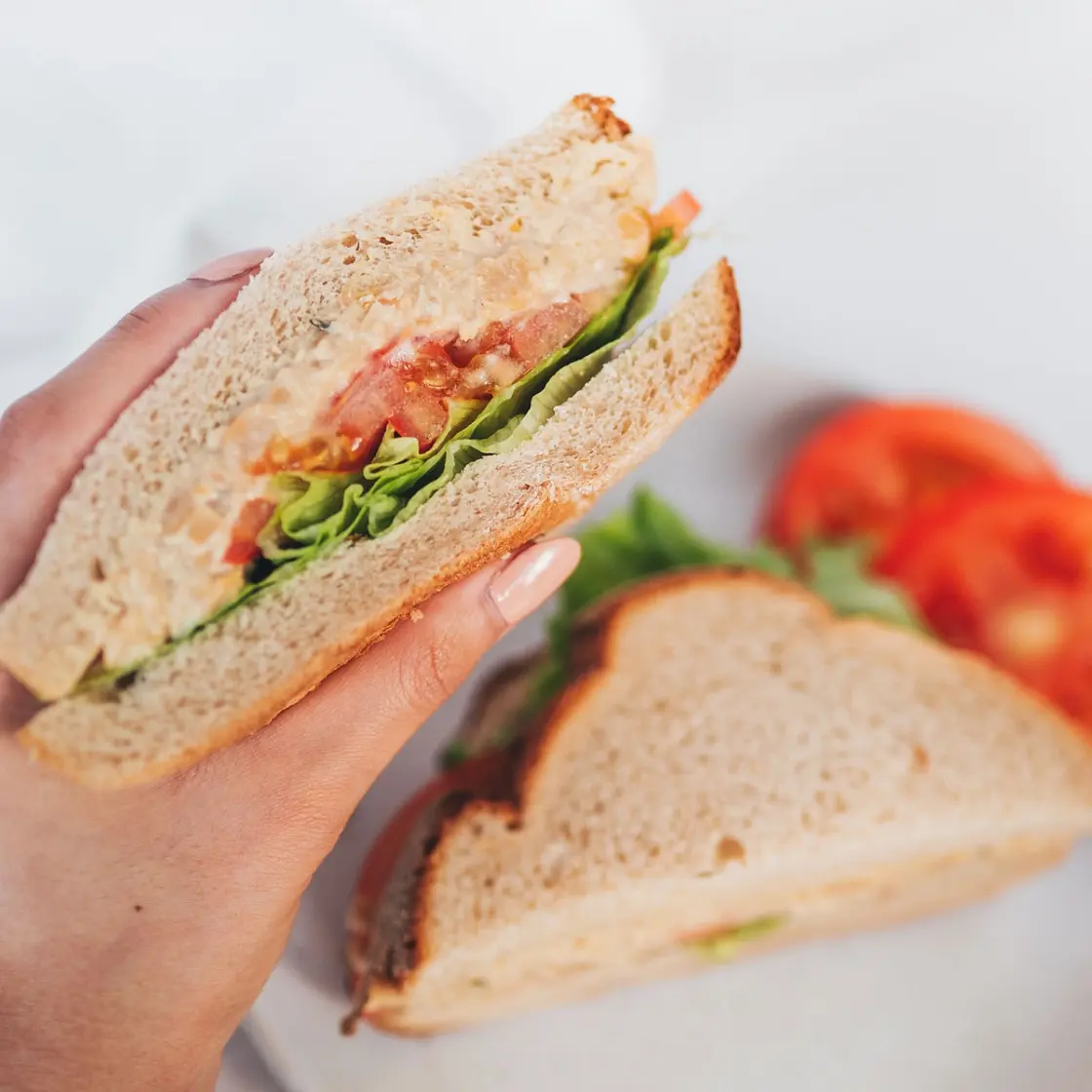 Chickpea Salad Sandwich