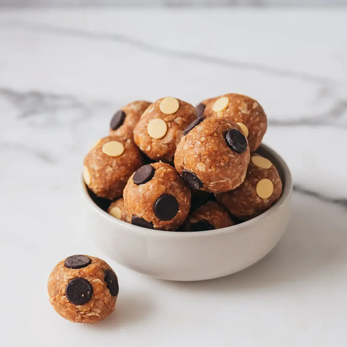 Peanut Butter Choc Chip Protein Balls