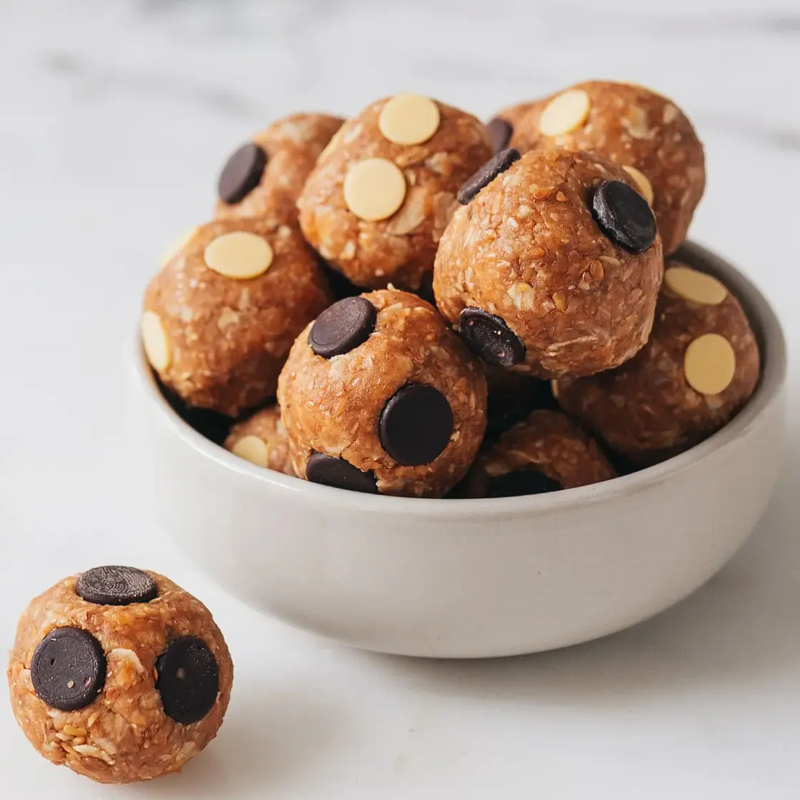 Peanut Butter Choc Chip Protein Balls