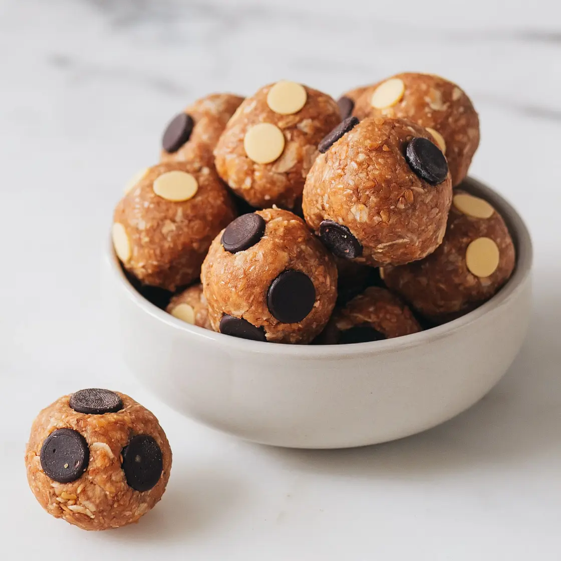 Peanut Butter Choc Chip Protein Balls