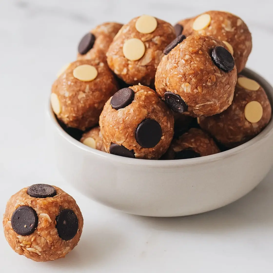 Peanut Butter Choc Chip Protein Balls