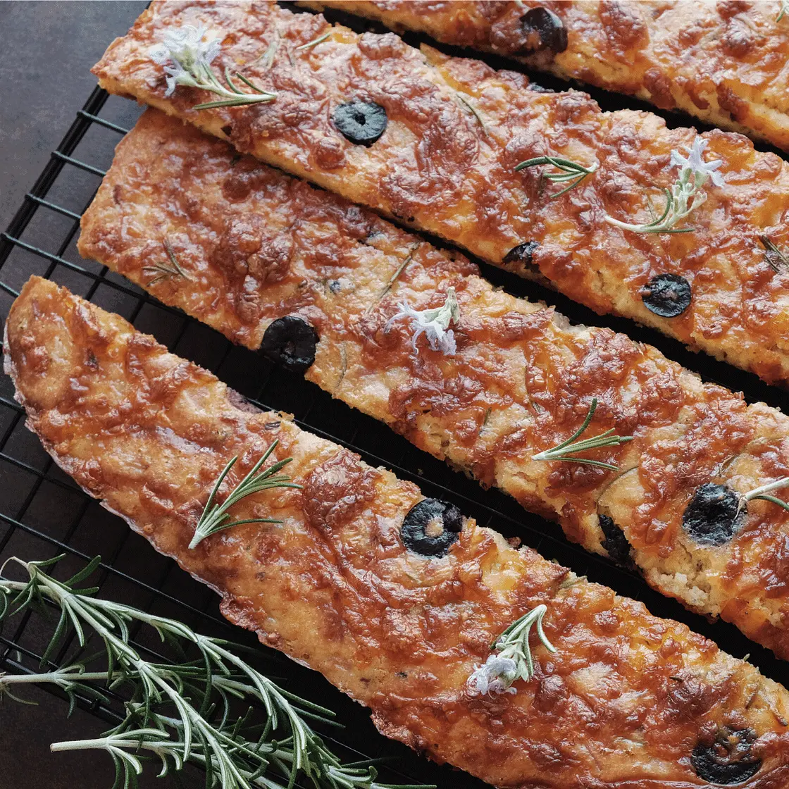 Keto Focaccia Bread Recipe ~ Savory Garlic & Rosemary