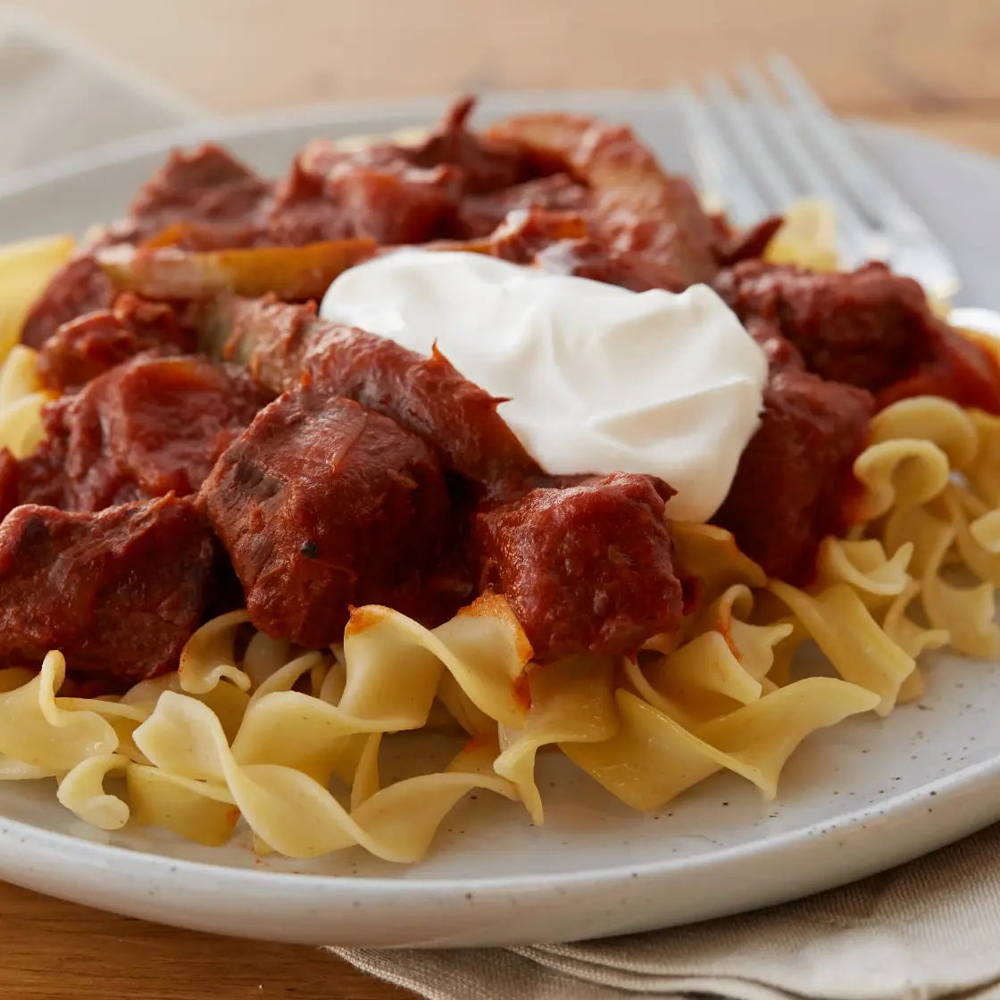 Slow-Cooker Hungarian Goulash