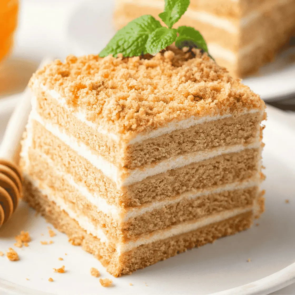 Russian Medovik (Honey Cake)