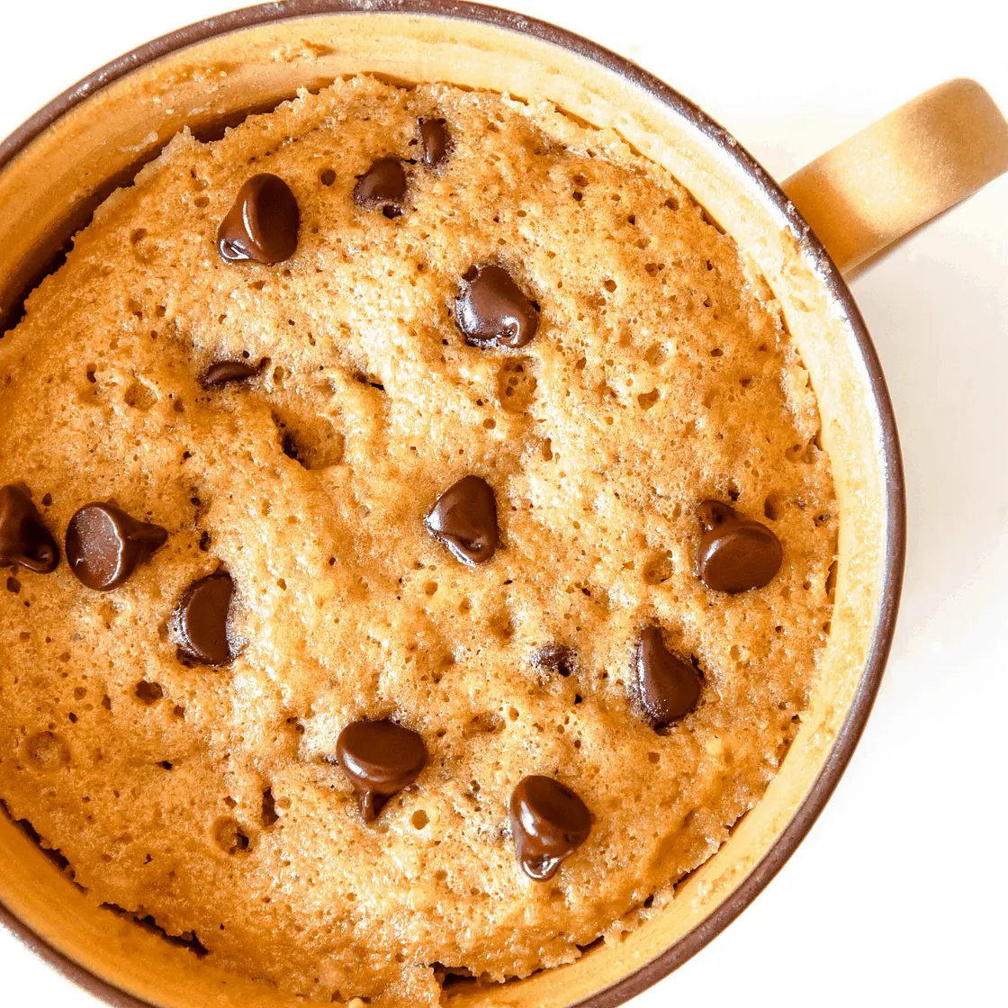 Microwave Banana Mug Cake