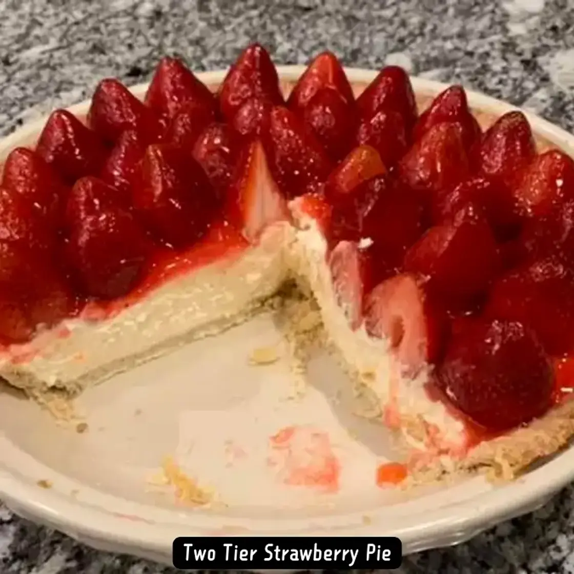 Best Two Tier Strawberry Pie Recipe