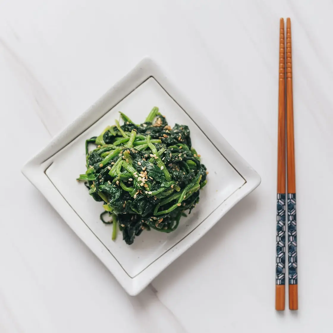 Easy Japanese Spinach Salad (Goma Ae)
