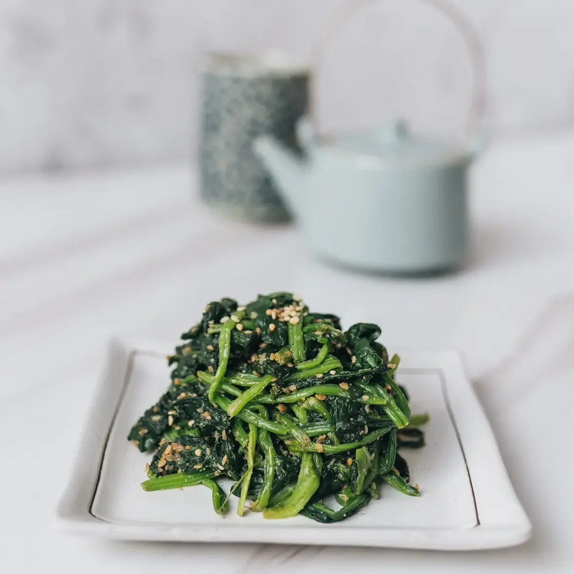 Easy Japanese Spinach Salad (Goma Ae)