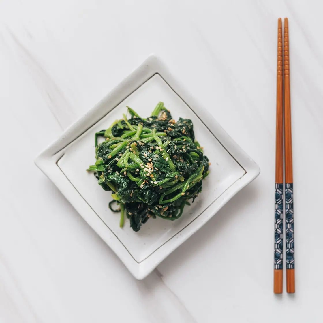 Easy Japanese Spinach Salad (Goma Ae)