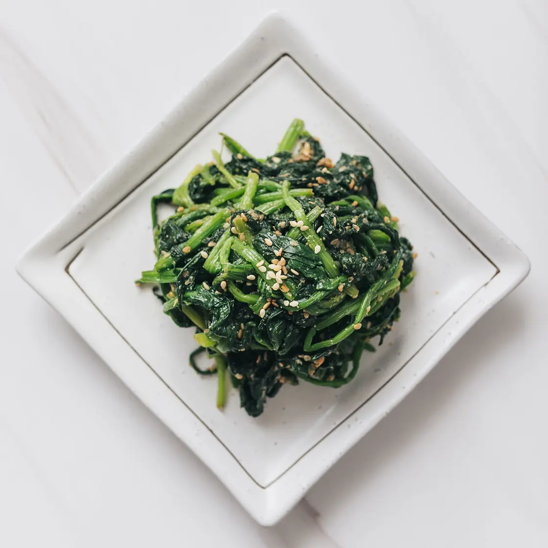 Easy Japanese Spinach Salad (Goma Ae)