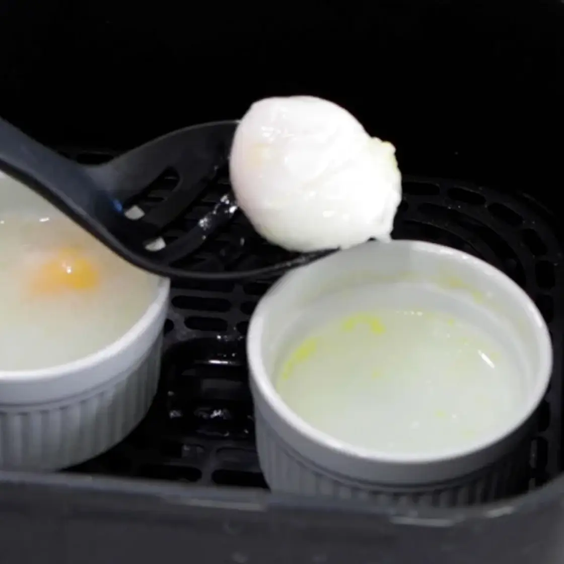 Air Fryer Poached Eggs