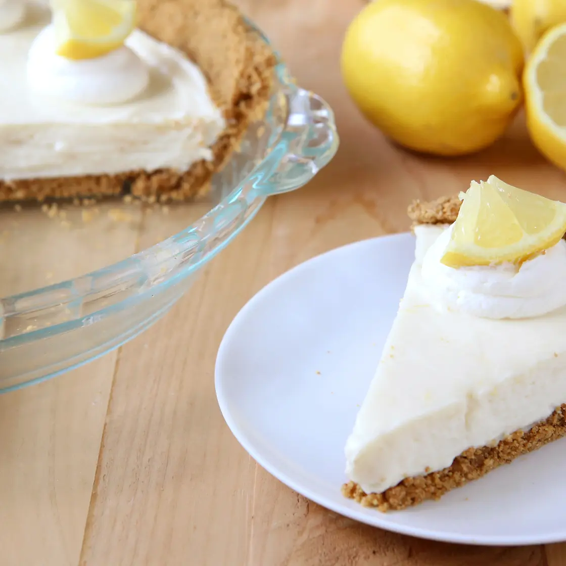 No-Bake Lemon Icebox Pie