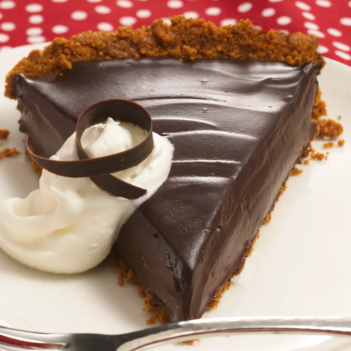 Creamy Dark Chocolate Pie