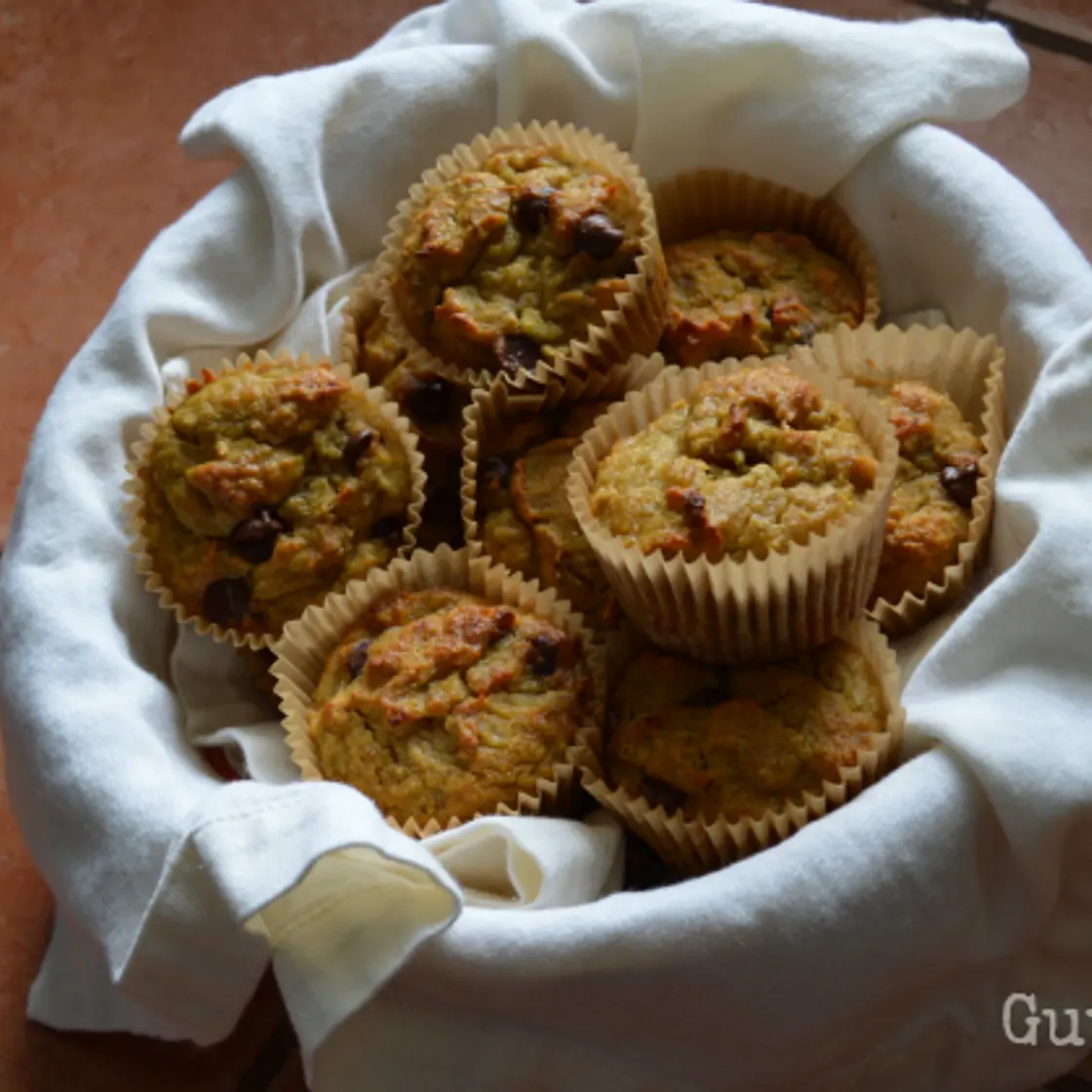Brown Butter Banana Chocolate Chip Muffins (Grain Free, Gluten Free, Nut Free)
