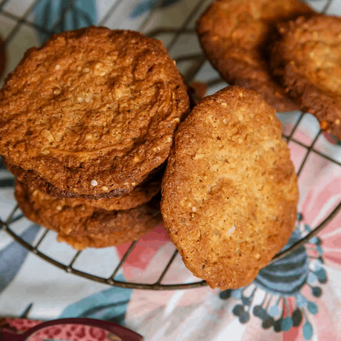 Keto Anzac Biscuits