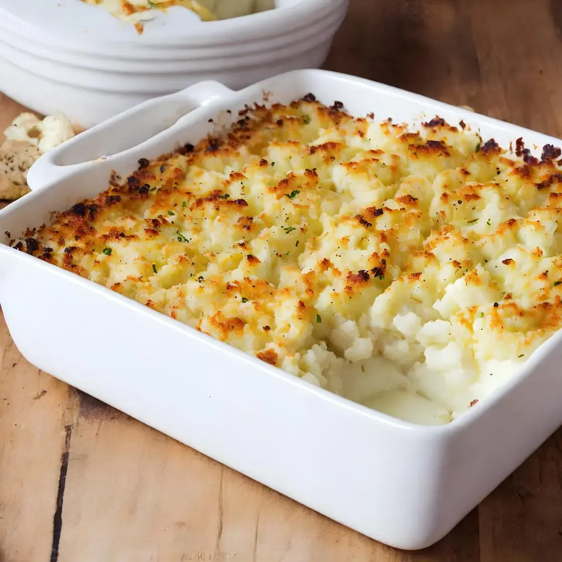 Cauliflower and Potato Gratin