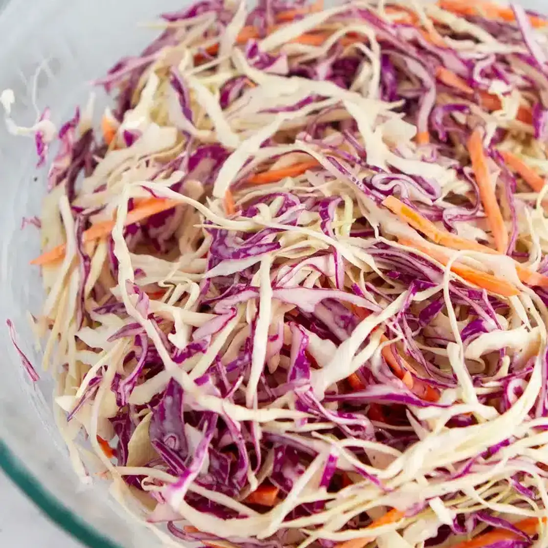 Creamy Crunchy Coleslaw Recipe