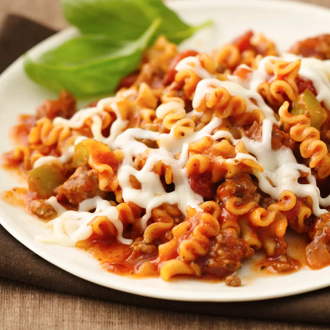 Skinny Skillet Lasagna