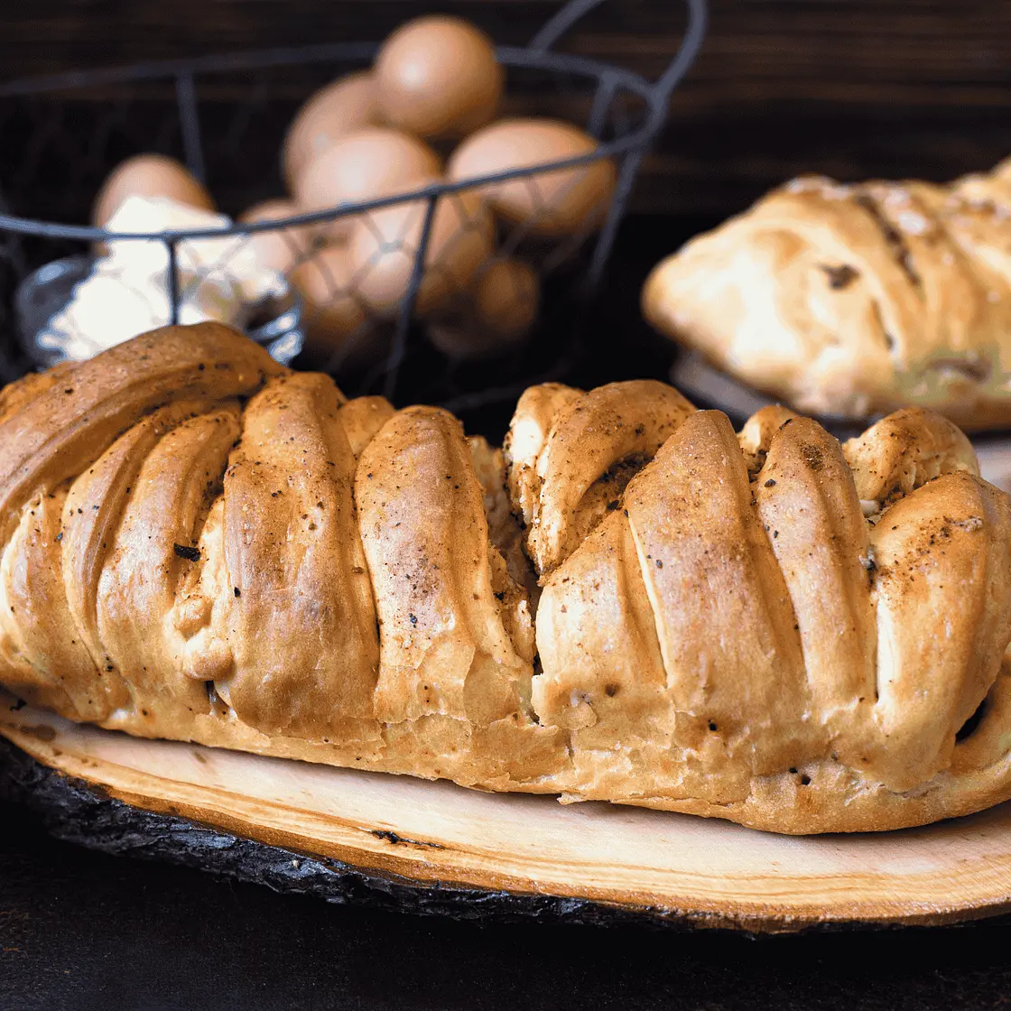 Russian Kulebyaka (Stuffed Pie)