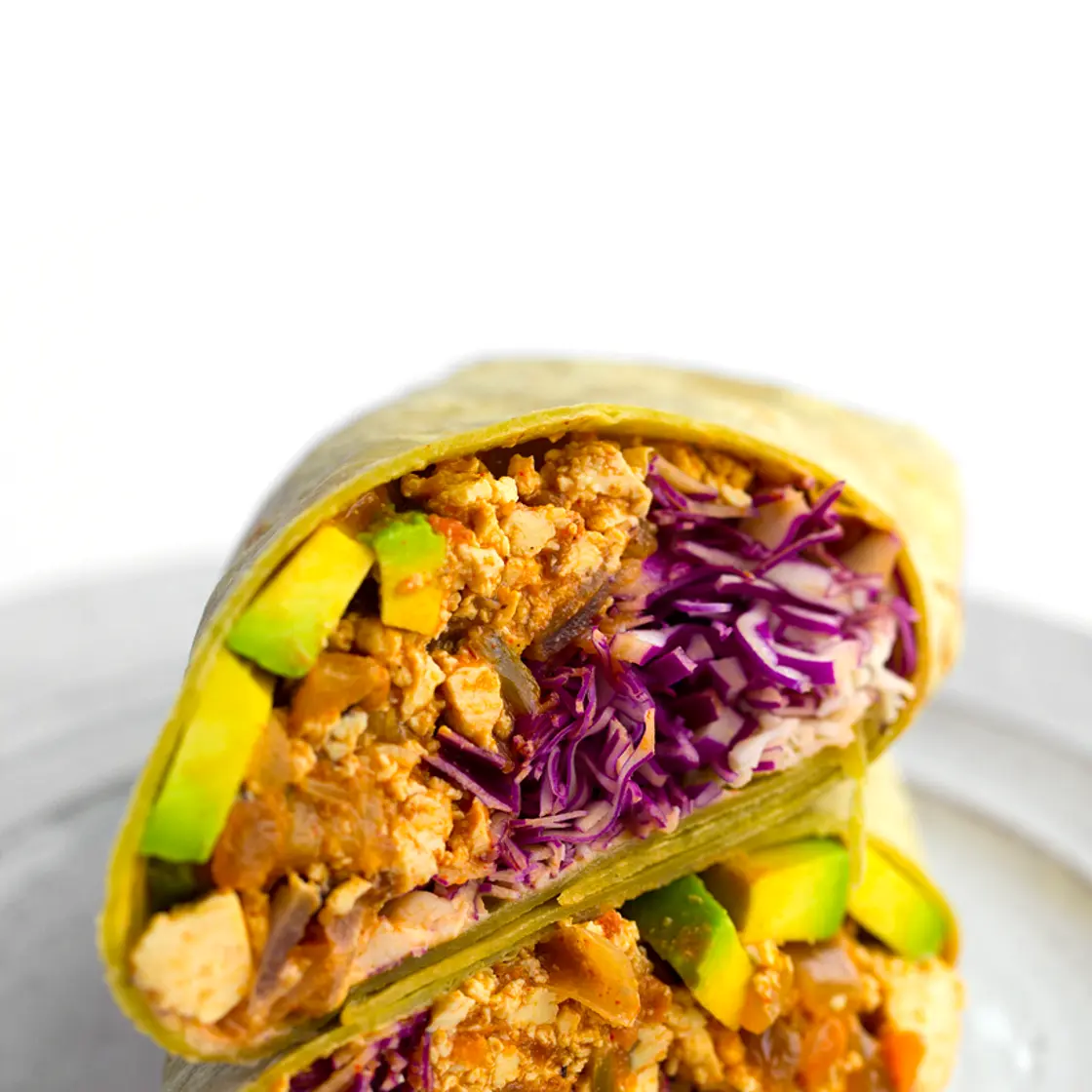 Southwest Tofu Burrito