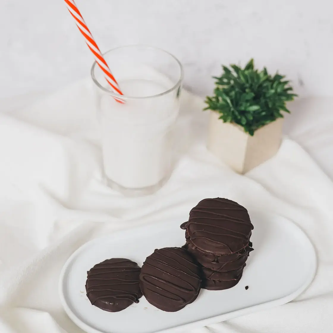 Healthy Thin Mints (Vegan + Gluten-Free)